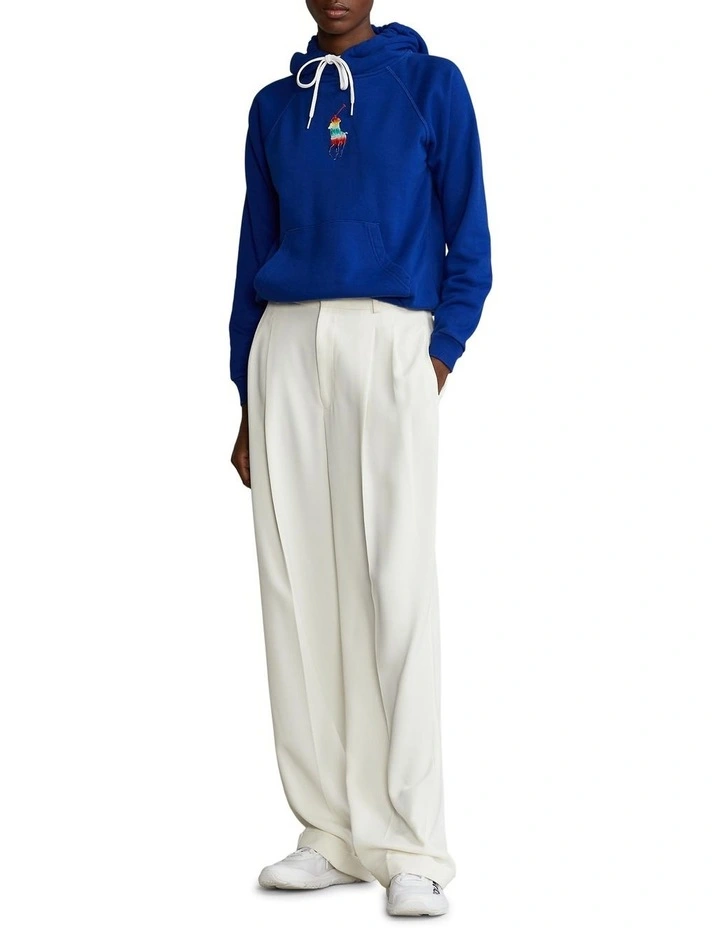 Cheap π Polo Ralph Lauren Ombre Big Pony Fleece Hoodie In Blue π - Image 3