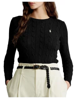 New ⭐ Polo Ralph Lauren Slim Fit Cable-Knit Sweater ⭐