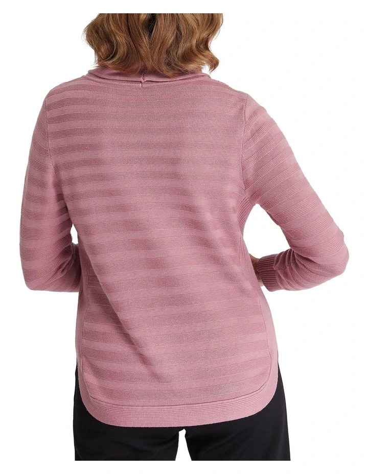 Discount π₯ Black Pepper Olanta Knit Sweater Tu Tu Pink π€© - Image 2