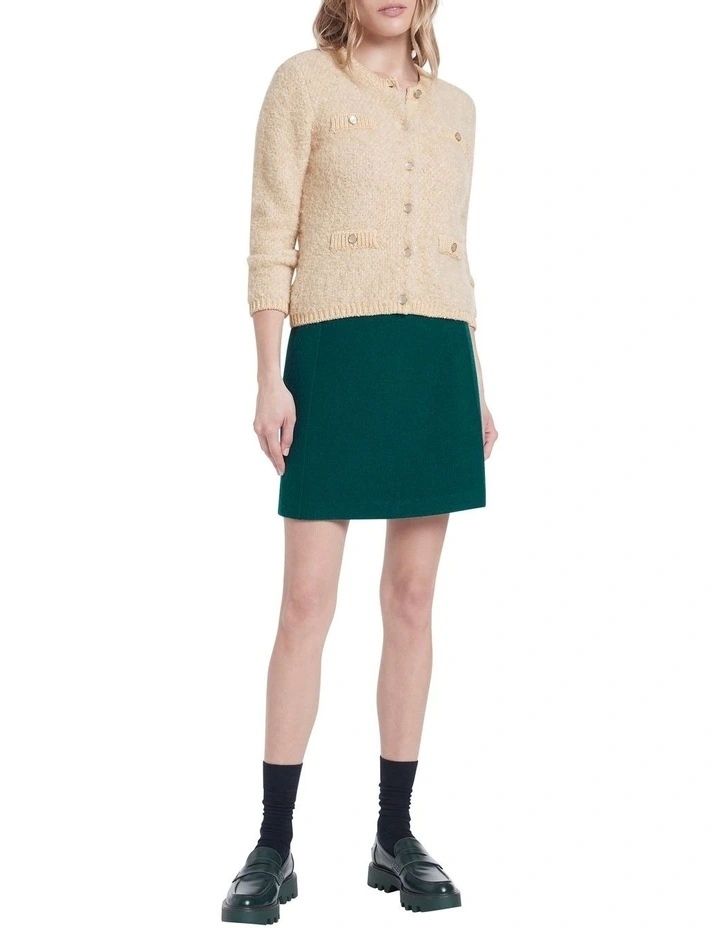 Best Sale π₯° Marcs No Sleep Tonight Sequin Cardigan Buttermilk π