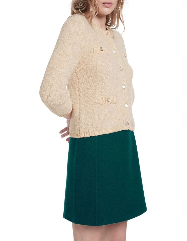 Best Sale π₯° Marcs No Sleep Tonight Sequin Cardigan Buttermilk π - Image 2