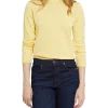 Buy 😉 Oxford Florence Cotton Crew Neck Knit Jumper Yellow 😍