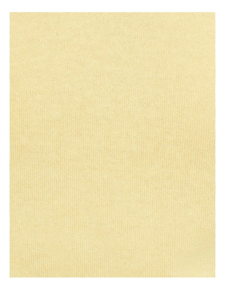 Buy π Oxford Florence Cotton Crew Neck Knit Jumper Yellow π - Image 6