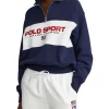 Flash Sale 🤩 Polo Ralph Lauren Polo Sport Quarter-Zip Fleece Pullover In Navy Blue ⌛