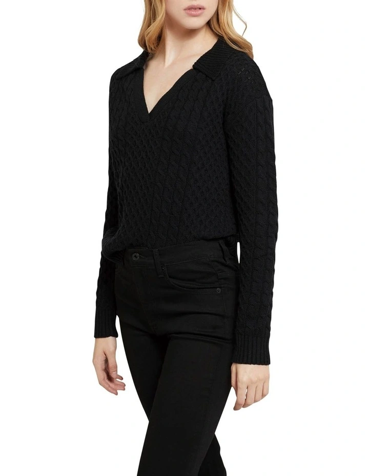 Top 10 π₯° Oxford Sonia Cable Knit Jumper Black π - Image 2