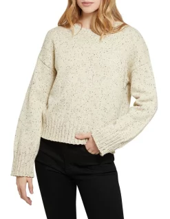 Cheap 🌟 Oxford Antonia Cotton Blend Knit Jumper Cream 🎉