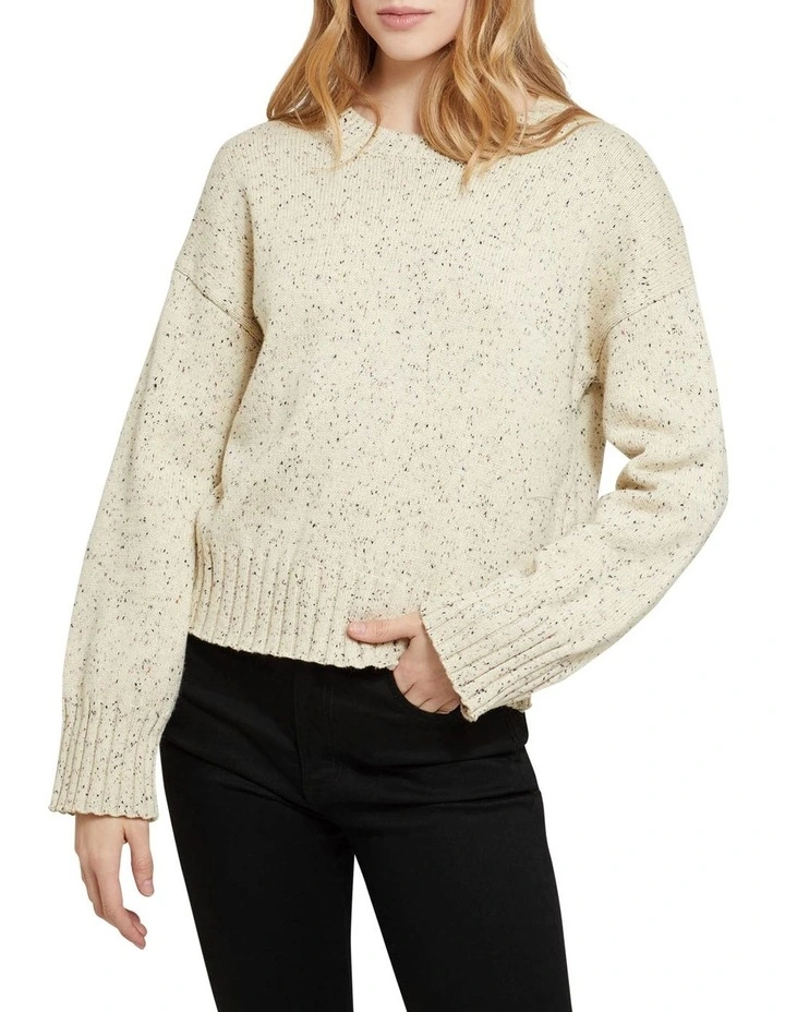 Cheap π Oxford Antonia Cotton Blend Knit Jumper Cream π