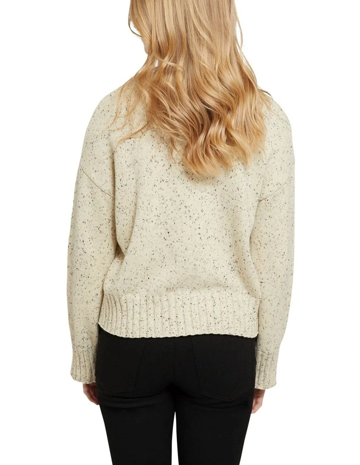 Cheap π Oxford Antonia Cotton Blend Knit Jumper Cream π - Image 3