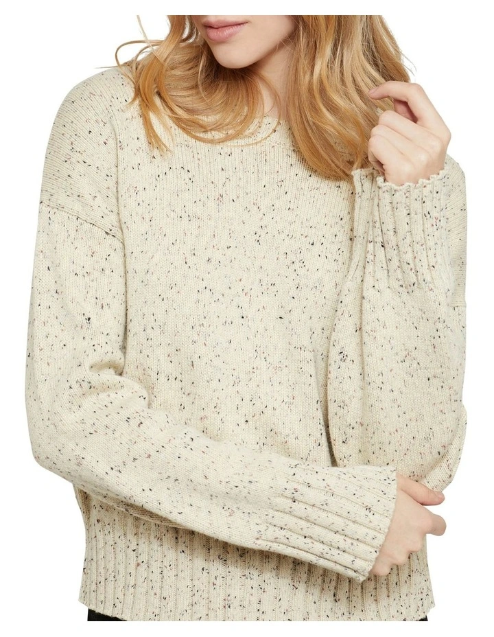 Cheap π Oxford Antonia Cotton Blend Knit Jumper Cream π - Image 4