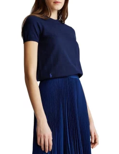 Budget ✔️ Polo Ralph Lauren Cotton Short-Sleeve Sweater 👏