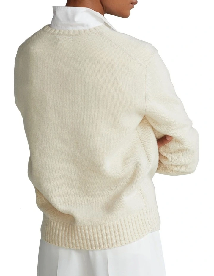 Top 10 π Polo Ralph Lauren Polo Bear Embroidered Sweater White β¨ - Image 2