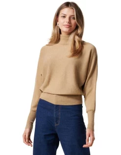 Best Sale 🤩 Forever New Layla Roll Neck Batwing Knit Jumper 🥰