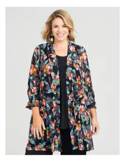 Budget 👍 Taking Shape Mesh Azalea Drape Cardigan In Multi 😍