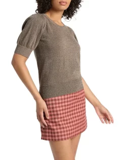 Budget βοΈ Marcs Shine A Light Knit In Gold βοΈ