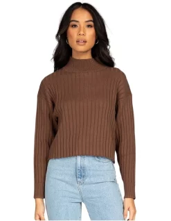 Discount 😍 Rusty Living Knit Brown ⭐