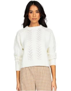 Brand new π Rusty Araminta Cable Knit White β