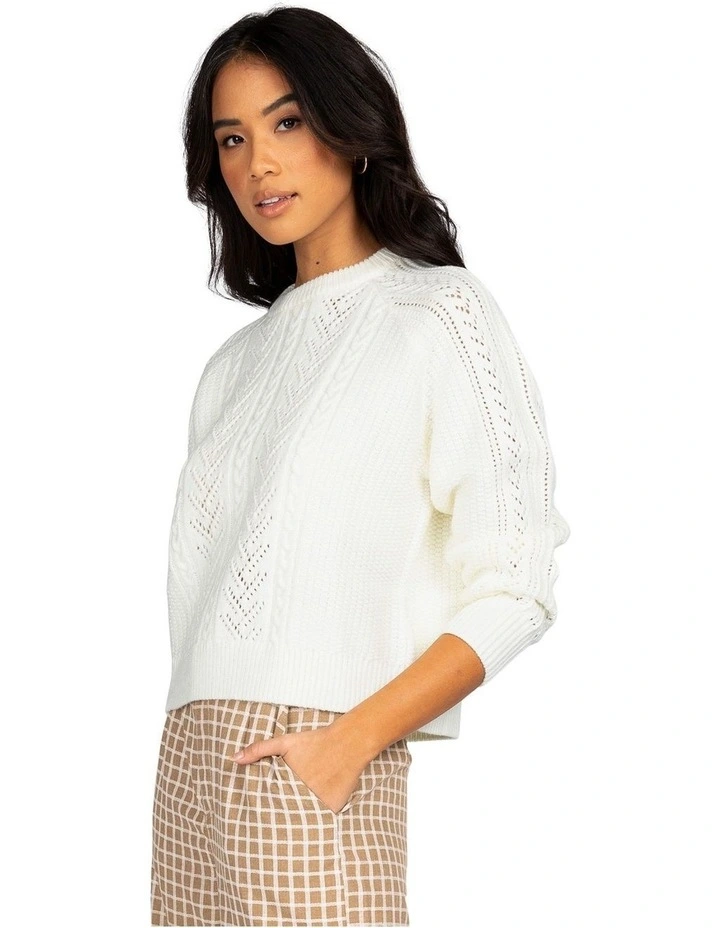Brand new π Rusty Araminta Cable Knit White β - Image 3