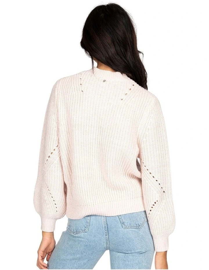 Flash Sale π Rusty Caspian Crew Neck Knit Pink β - Image 2