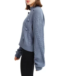 Best reviews of 🔔 Belle & Bloom Higher Love Cropped Cable Knit Jumper ✨