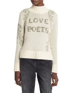 Best reviews of π Sass & Bide Love Poets High Neck Knit In Natural π