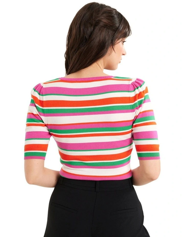 New π Review Milkshake Knit Top In Multi π― - Image 2