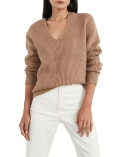 Best Sale 😍 French Connection Relaxed V Neck Knit 😉