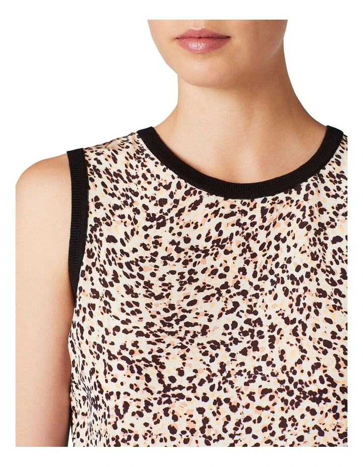 Best Sale โค๏ธ David Lawrence Animal Knit Top โญ - Image 4