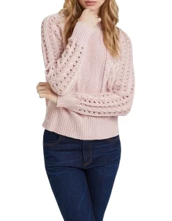 Deals π€© Oxford Jane Cable Knit In Pink π