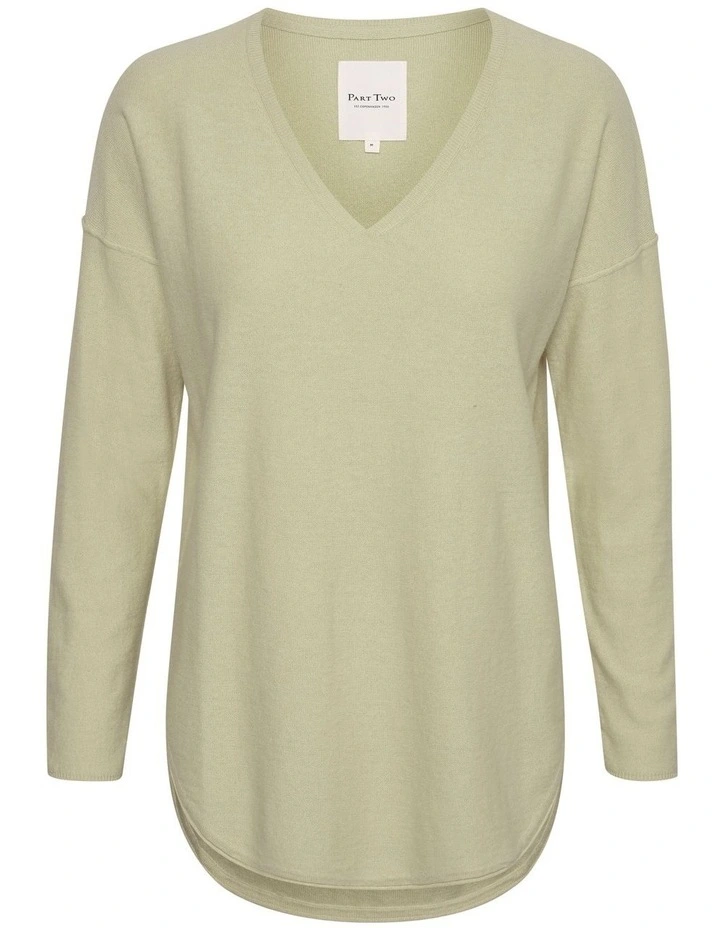 Top 10 π Part Two Iliviasapw V-Neck Jumper Desert Sage βοΈ
