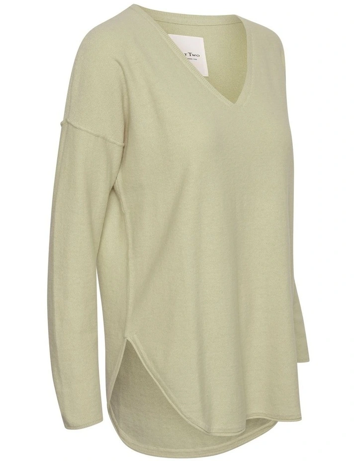 Top 10 π Part Two Iliviasapw V-Neck Jumper Desert Sage βοΈ - Image 2