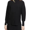 Cheap 👏 Oxford Paula Funnel Neck Knit Black 🎉
