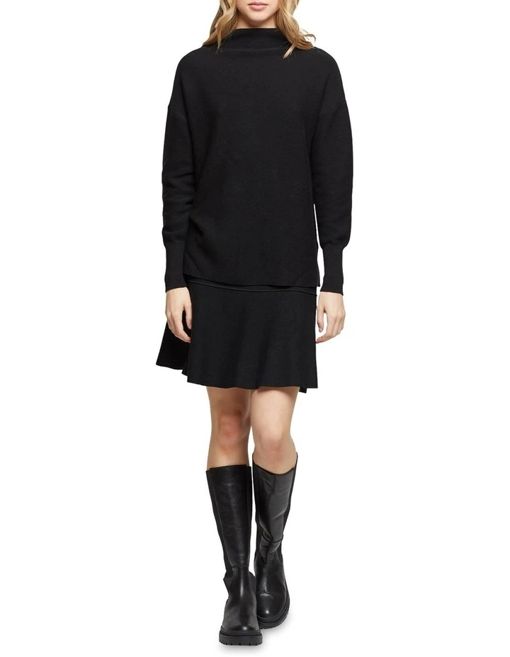 Cheap π Oxford Paula Funnel Neck Knit Black π - Image 4