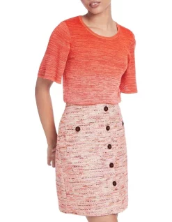 Discount 🔔 Marcs Paradise Knit Top Goldfish 🤩