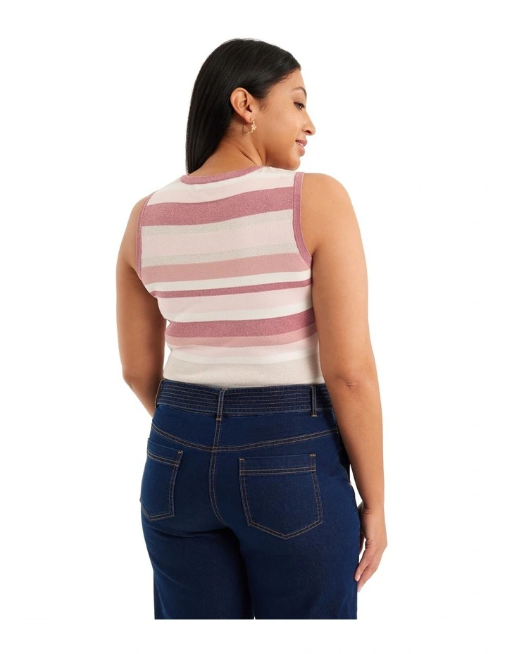 Best reviews of β Review Sylvie Stripe Top In Blush π₯° - Image 2