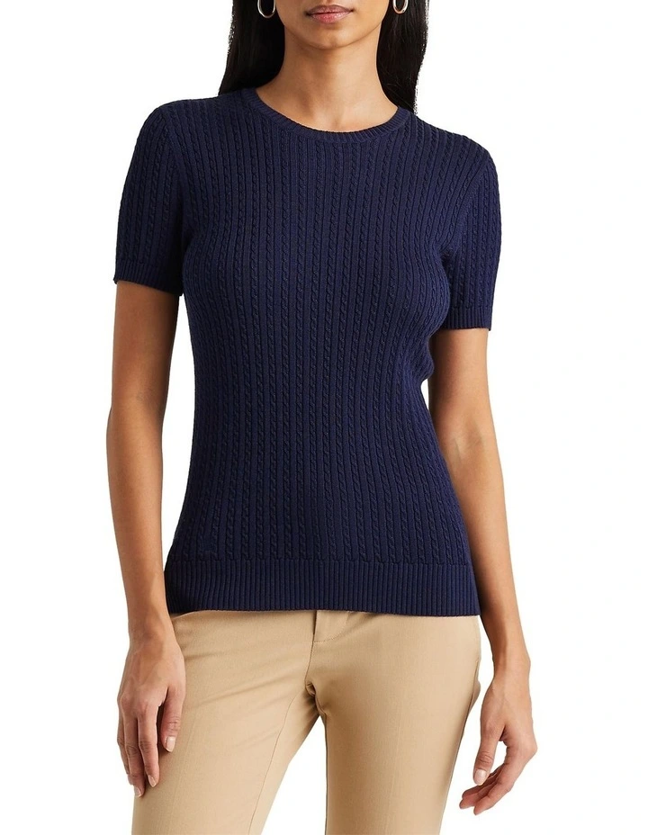 Best reviews of π Lauren Ralph Lauren Cable-Knit Crewneck Sweater π