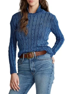 Best Pirce π Polo Ralph Lauren Cable-Knit Cotton Sweater π₯°