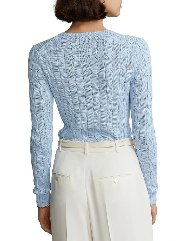 Outlet π Polo Ralph Lauren Ombre Big Pony Cable-Knit Sweater In Blue π― - Image 2