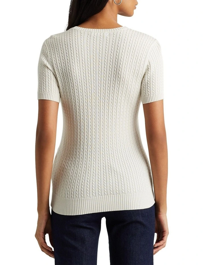 Outlet π Lauren Ralph Lauren Cable-Knit Crewneck Sweater π - Image 2