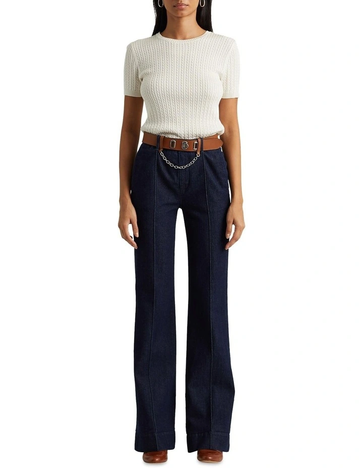 Outlet π Lauren Ralph Lauren Cable-Knit Crewneck Sweater π - Image 3