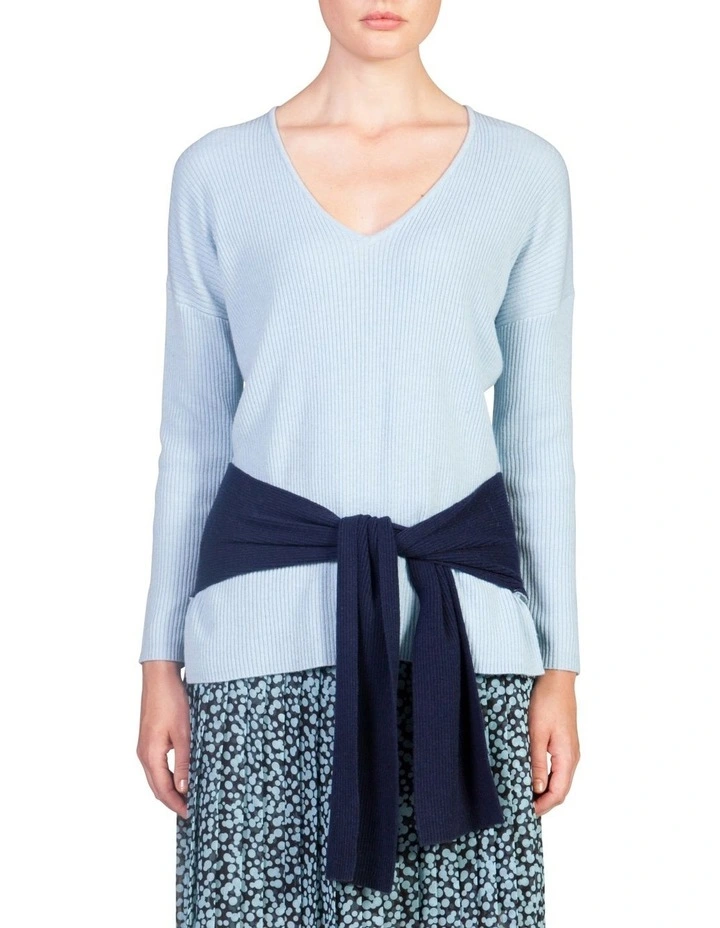 Top 10 β€οΈ Skin And Threads Tie Hem Sweater β