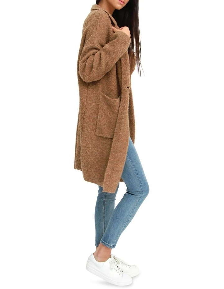 Top 10 π Belle & Bloom Days Go By Sustainable Blazer Cardigan Brown π - Image 2