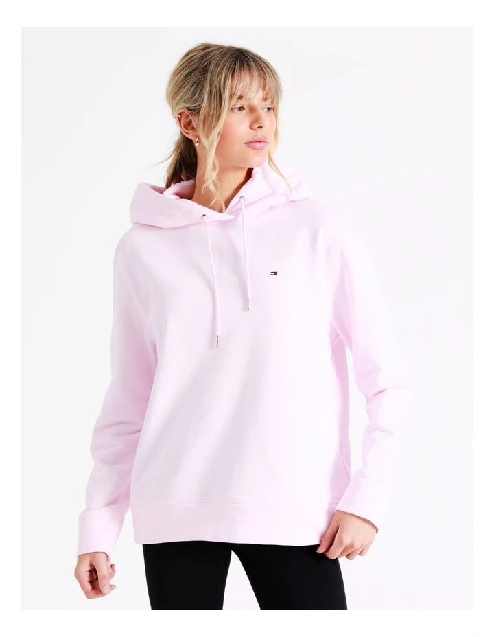 Deals π Tommy Hilfiger Regular Hoodie In Light Pink β€οΈ