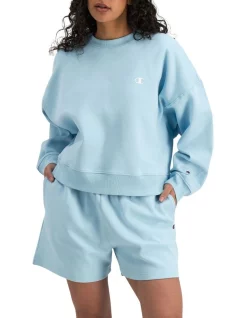 Hot Sale 🔥 Champion Rochester Base Crew In Iced Blue 🔥