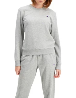 Brand new 🎁 Champion Lightweight Terry Crew Sweat In Oxford Heather 👏