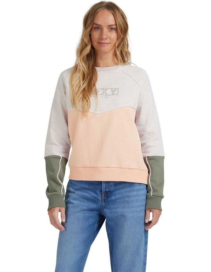 Best Pirce β€οΈ Roxy Borderline Jumper In Oatmeal Heather π