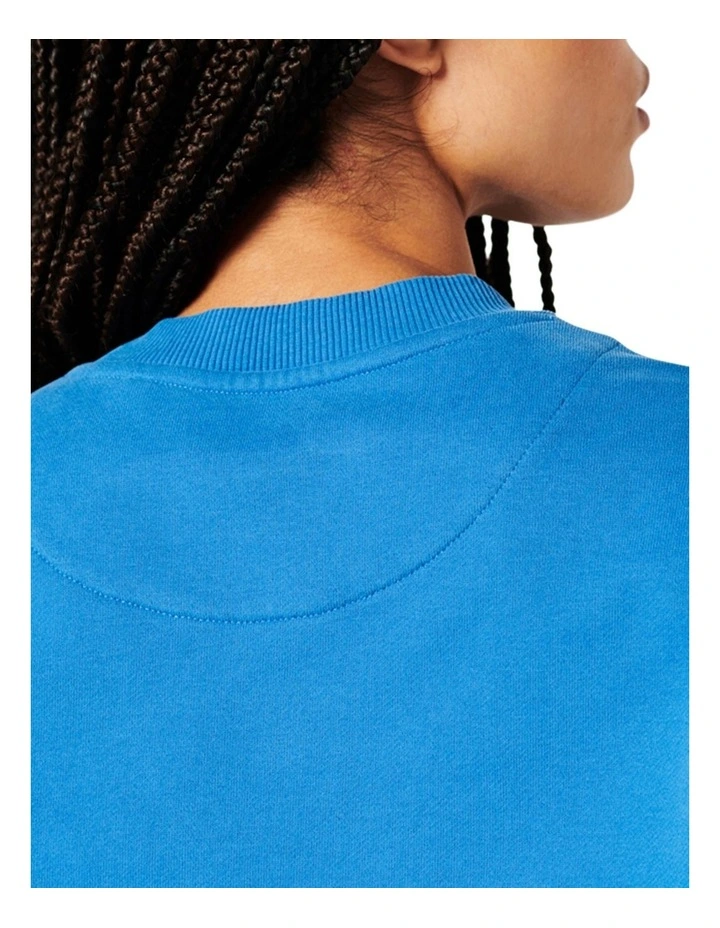 Hot Sale π Superdry Core Crew Sweat In Monaco Blue π - Image 2