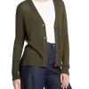 Buy ❤️ David Lawrence Alice Linen Mix Cardigan In Army 👏