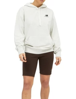 Best deal 😉 New Balance NB Essentials Uni-Ssentials Po Hoodie Grey Marle 😀