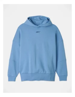 Promo 🔔 Reebok Studio Recycled Oversize Hoodie In Blue ❤️